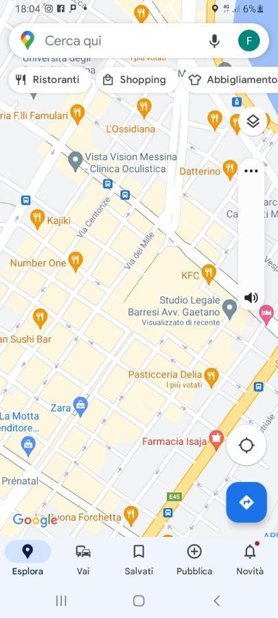 Appartamento Incantevole Al Centro Di Messina Exterior foto
